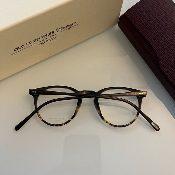 OLIVER PEOPLES O'Malley 47mm Optical MSRP$482 Christian Bale's  Fav Timeless des - Picture 8 of 15